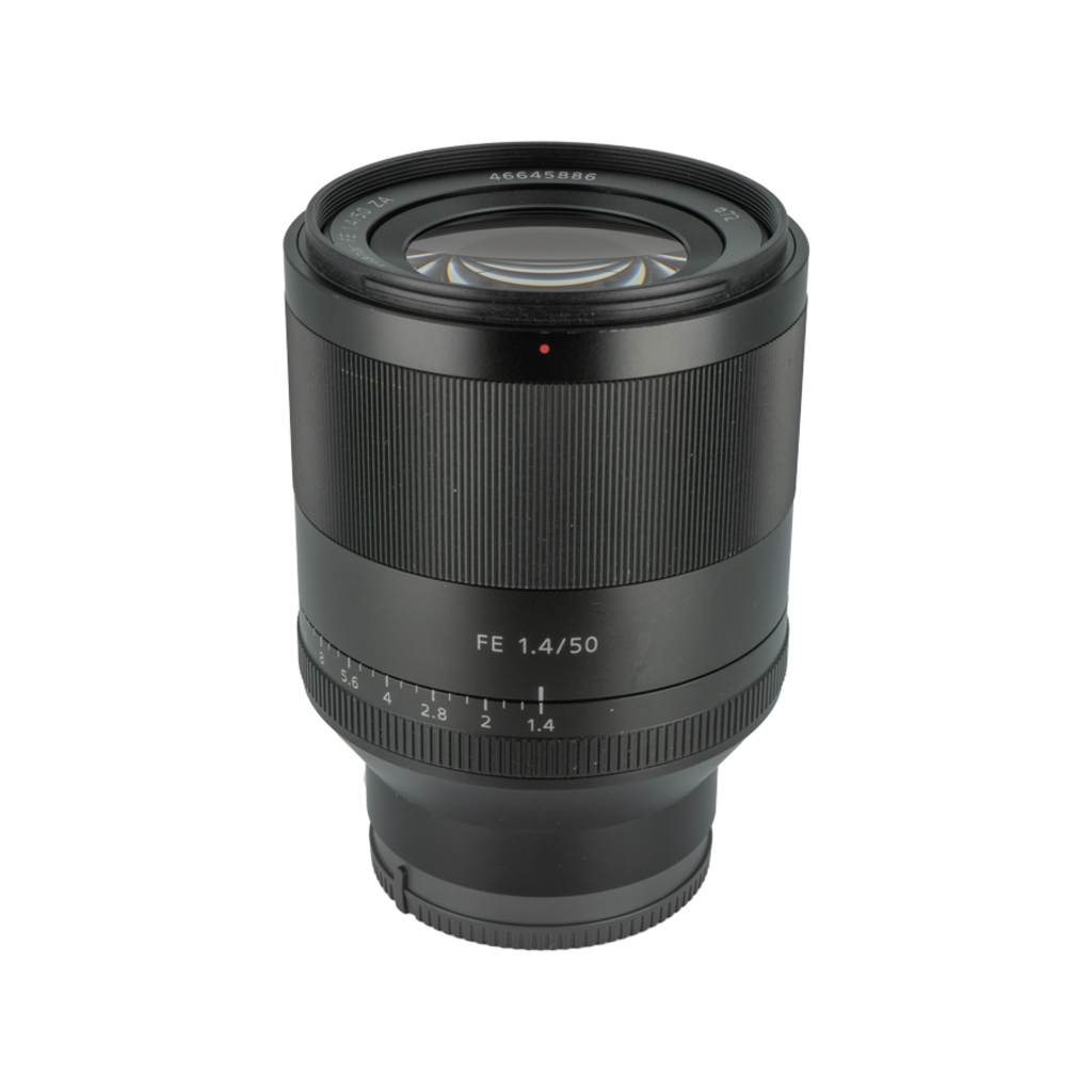 Sony Planar FE 50mm f/1.4 ZE full frame mirrorless lens