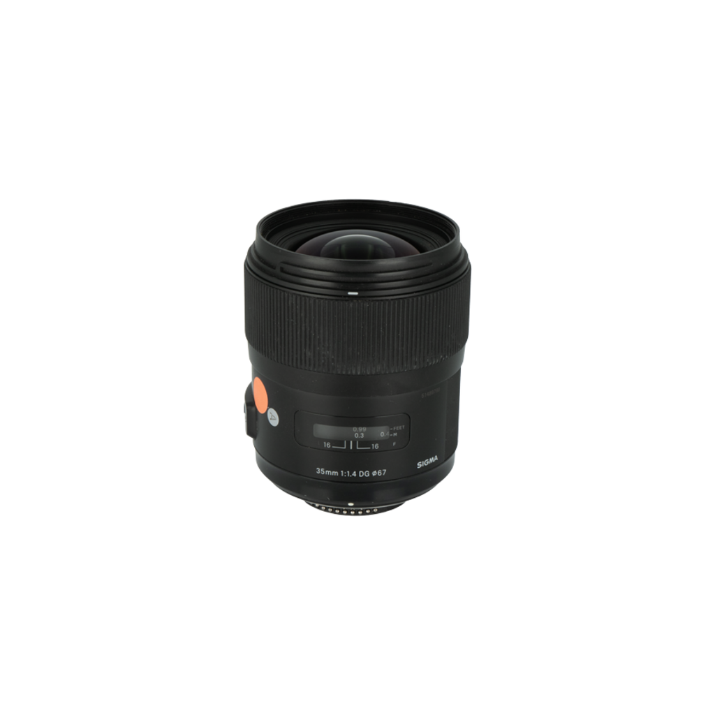 Sigma 35mm f/1.4 DG HSM ART Full Frame DSLR lens for Nikon F