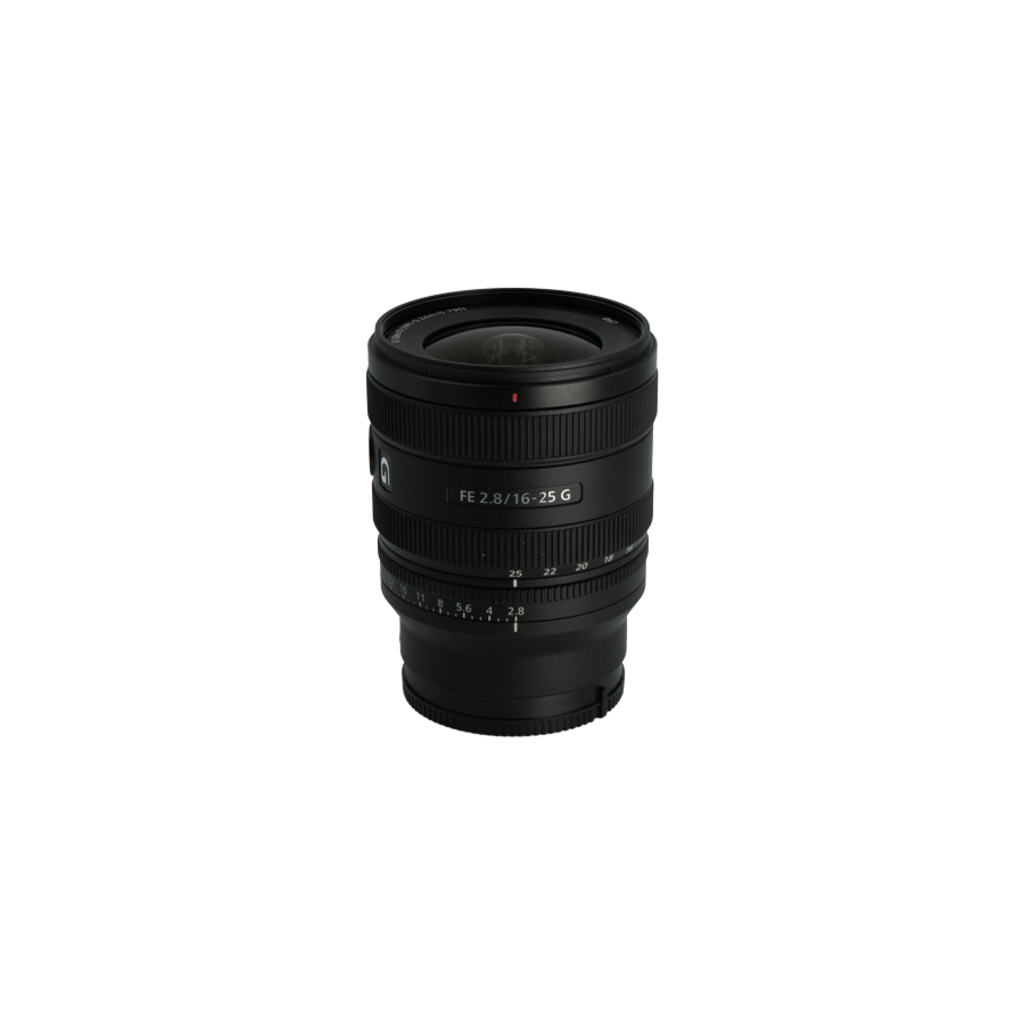 Sony FE 16-25mm f/2.8 G full frame mirrorless lens
