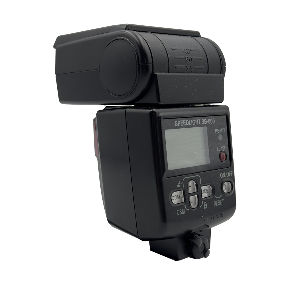 Nikon SB-600 on camera speedlight