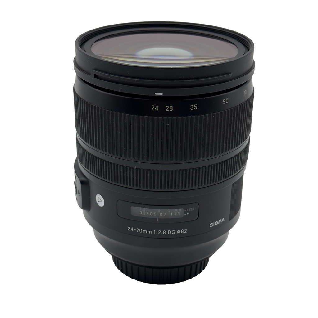Sigma 24-70mm f/2.8 DG ART full frame DSLR lens for Canon EF