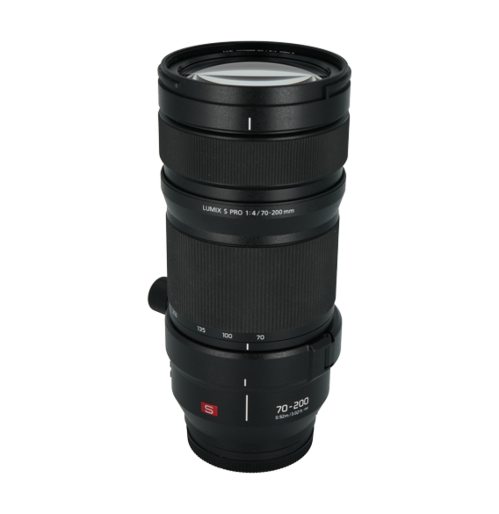 Panasonic 70-200mm f/4 L full frame mirrorless telephoto zoom lens