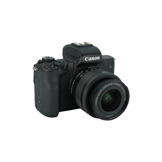 Canon EOS M50 Mark II Mirrorless Camera with EF-M 15-45mm f/3.5-6.3 IS STM Lens
