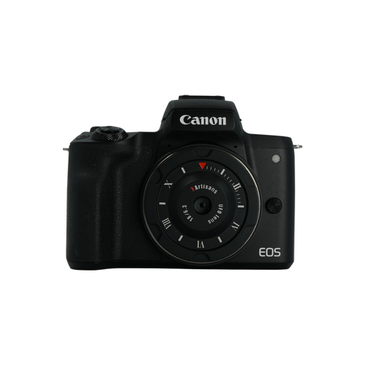 Canon EOS M50 MK2 Digital Mirrorless Camera with 7Artisans 18mm f/6.3 Lens