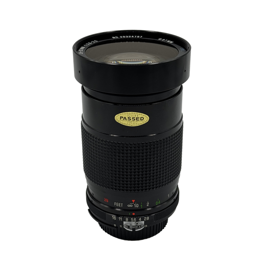 Vivitar full frame film zoom macro lens for Nikon F mount