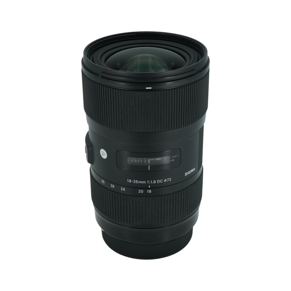 Sigma 18-35mm f/1.8 DC Art APS-C DSLR lens for Canon EF mount