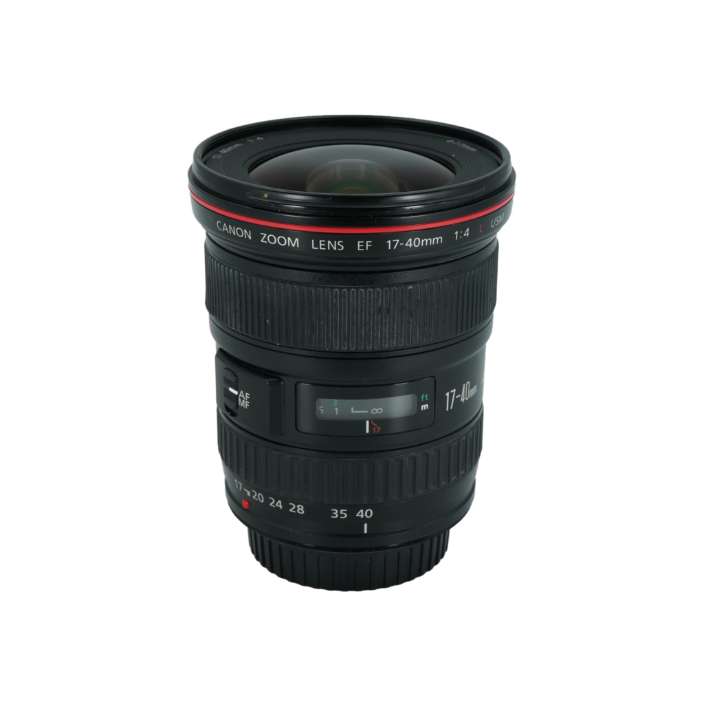 Canon EF 17-40mm f/4 L USM full frame DSLR zoom lens