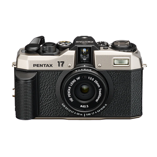 OPEN BOX-Pentax 17 Film Camera - Dark Silver
