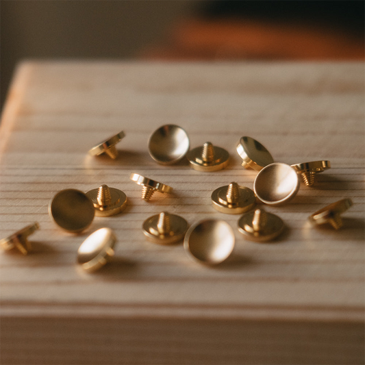Clever Supply Co Brass Soft Shutter Button