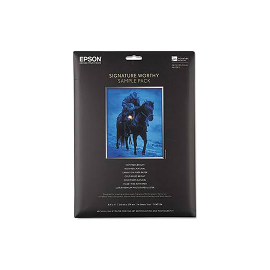 Epson Sample Pack; Signature Worthy - 8.5x11"