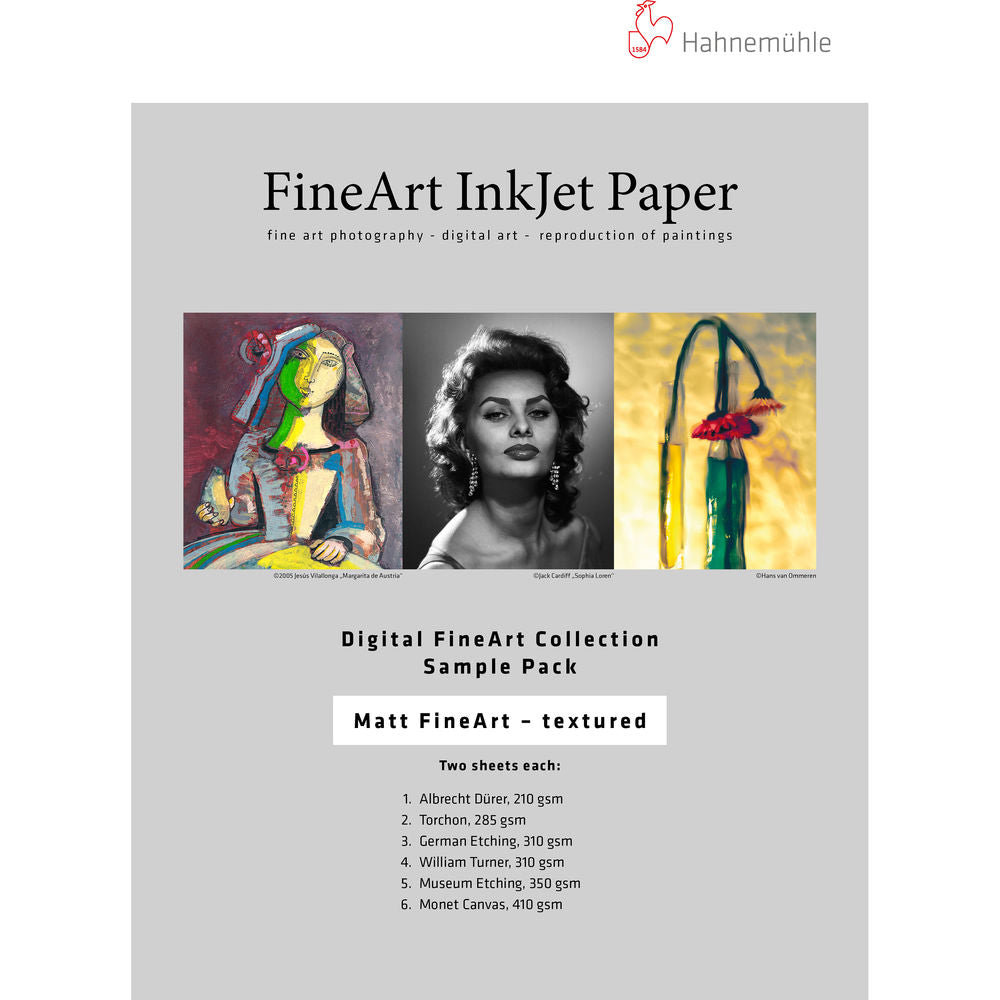Hahnemühle FineArt Sampler Matte Textured 8.5 x 11"-10