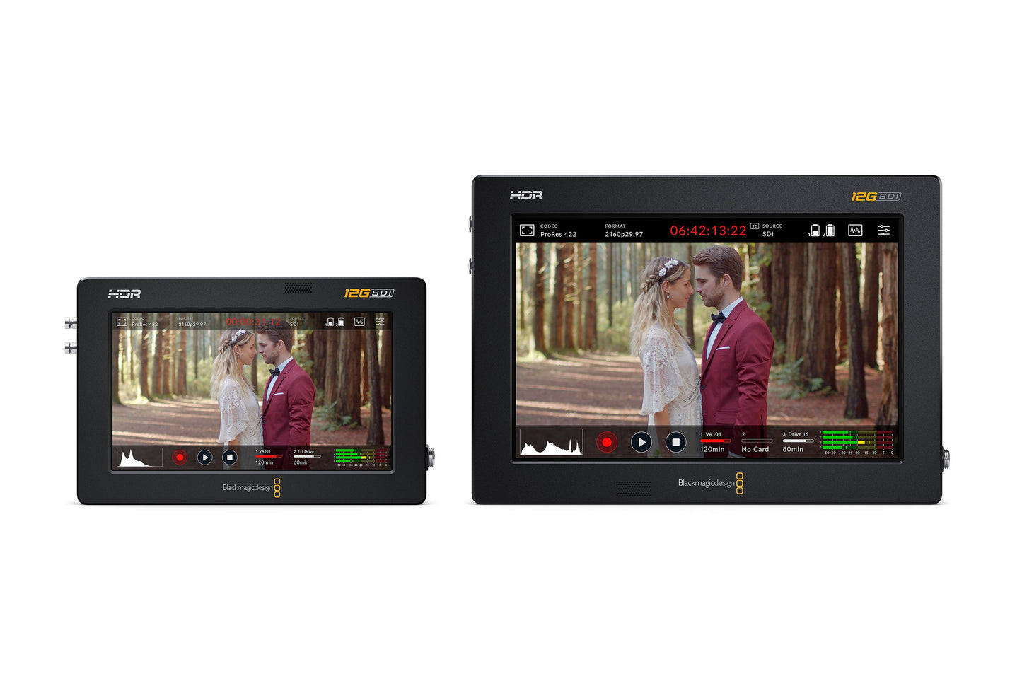 Blackmagic Design Video Assist 5" 12G-SDI HDMI HDR Recording Monitor