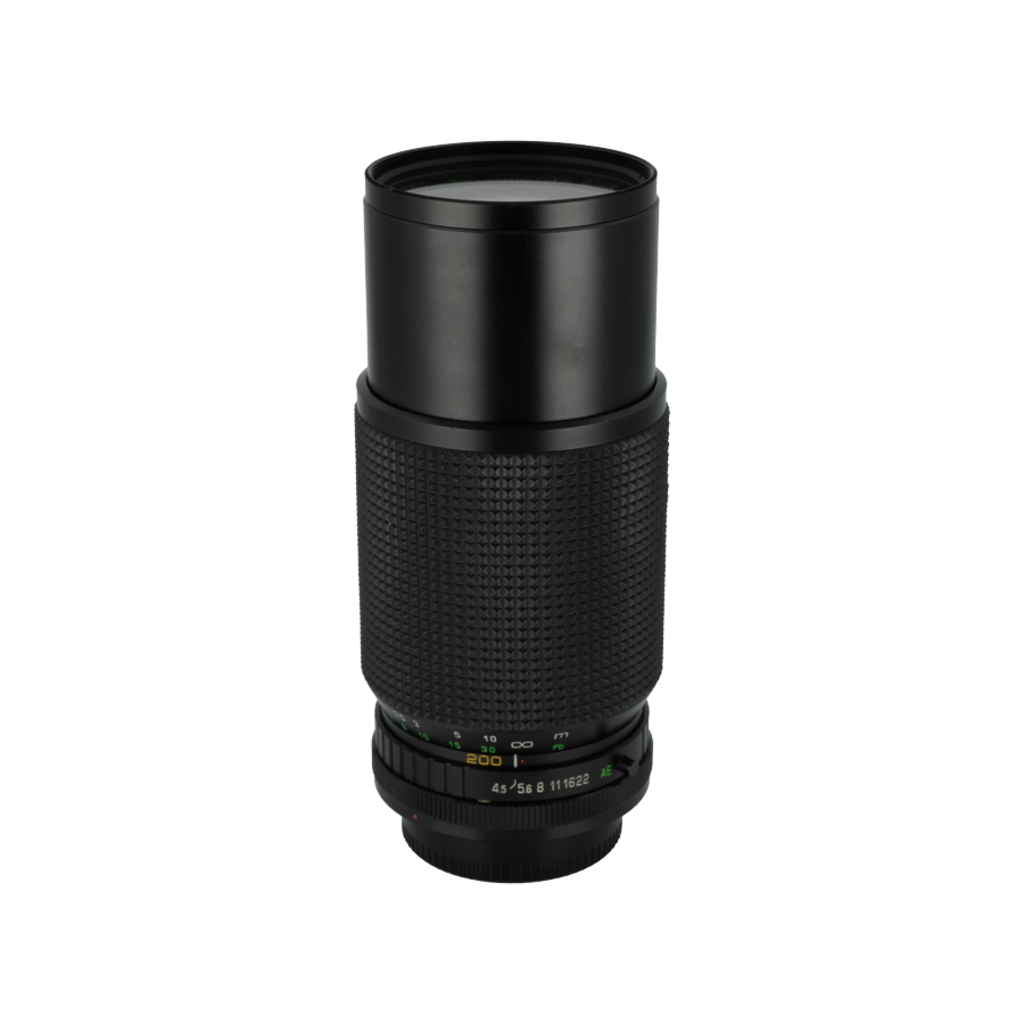 Tou/Five Star 75-200mm f/4.5 Macro Lens for Canon FD