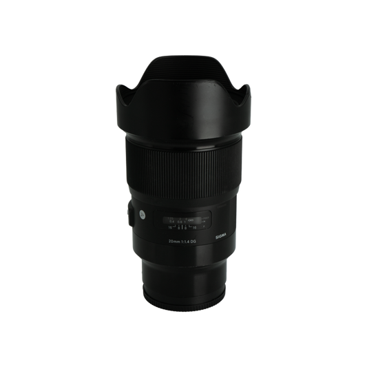 Sigma 20mm f/1.4 DG HSM Art Full Frame Mirrorless lens for Sony E