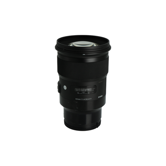Sigma Art 50mm f/1.4 DG full frame mirrorless lens for Sony E