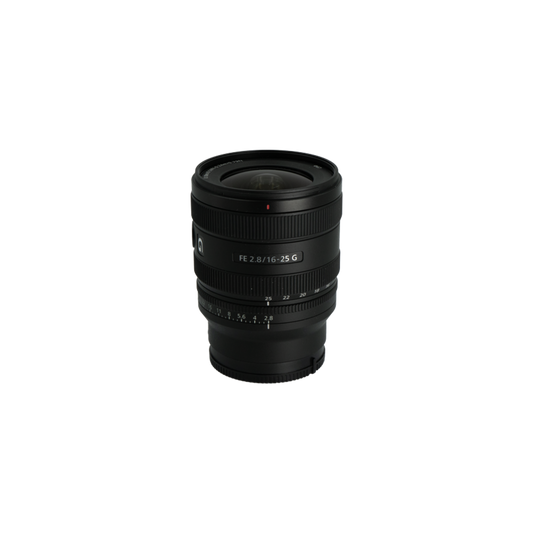 Sony FE 16-25mm f/2.8 G full frame mirrorless lens