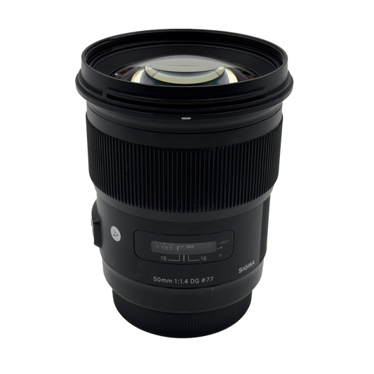 Sigma 50mm f/1.4 DG Art full frame DSLR lens for Canon EF