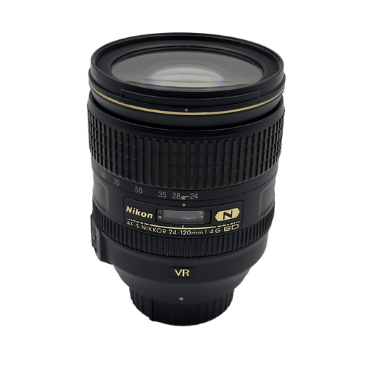 Nikon N AF-S Nikkor 24-120mm f/4 G ED full frame DSLR lens
