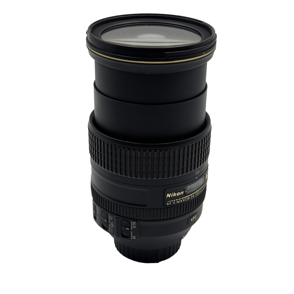 Nikon N AF-S Nikkor 24-120mm f/4 G ED full frame DSLR lens