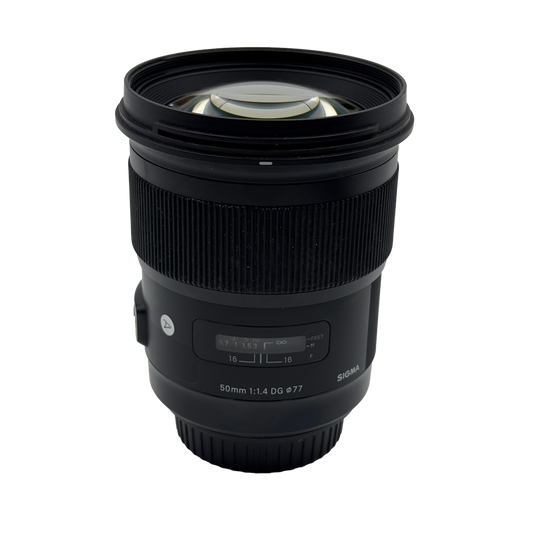 Sigma 50mm f/1.4 ART full frame DSLR lens for Canon EF