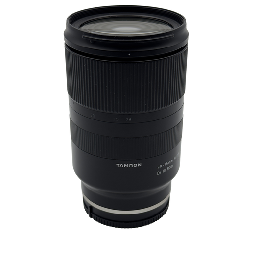 Tamron 28-75mm f/2.8 Di III RXD full frame mirrorless zoom lens for Sony FE