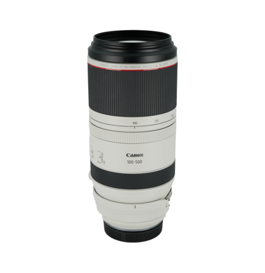 Canon RF 100-500mm f/4.5-7.1 L IS USM full frame mirrorless telephoto super zoom lens