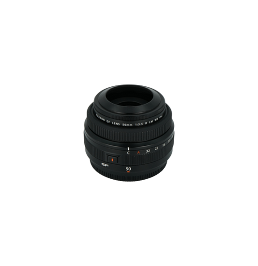 Fujifilm GF 50mm f/3.5 medium format mirrorless lens