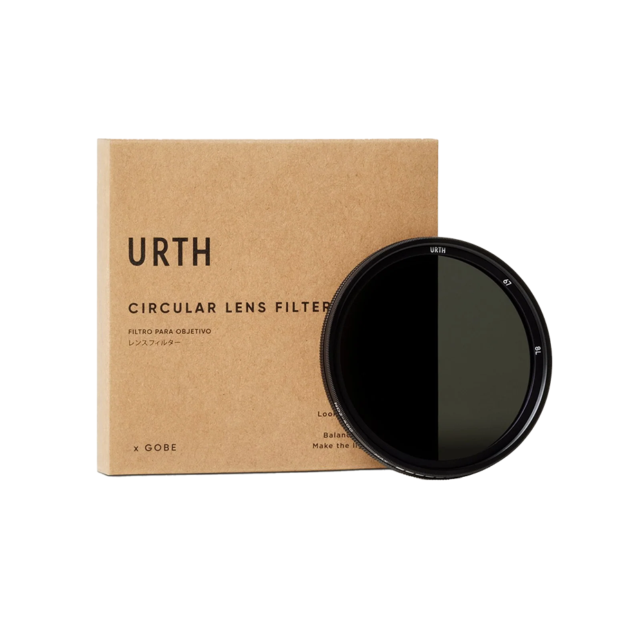 OPEN BOX - Urth ND2-400 Variable ND Lens Filter (1-8.6 Stops) - 67mm