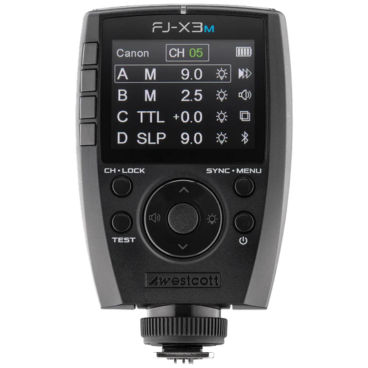 Westcott FJ-X3 M Universal Wireless Flash Trigger with Multi-Brand Camera Mount
