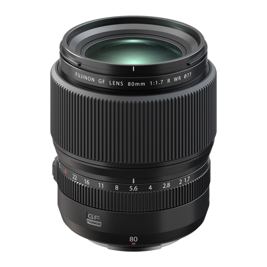 Fujifilm GF 80mm f/1.7 R WR Lens
