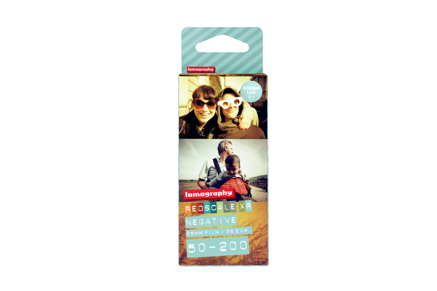 Lomography Redscale 50-200 Color Negative 35mm Film, 3-pack